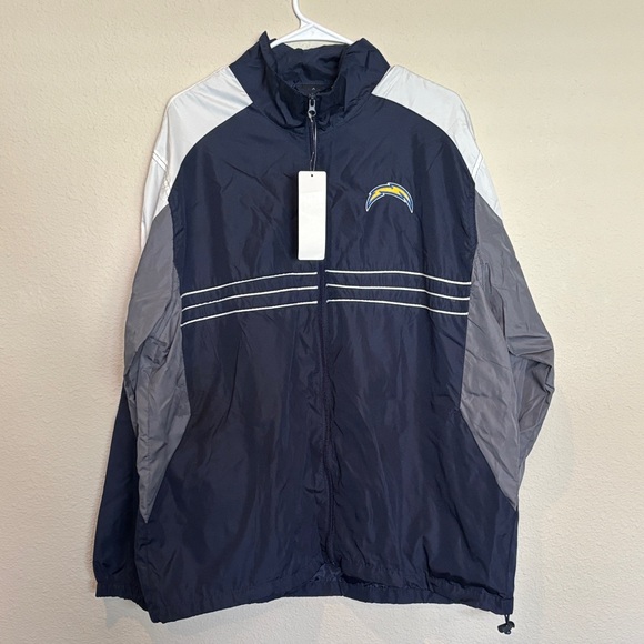 NFL Other - XL NFL Los Angeles Chargers Navy and Gray Windbreaker Jacket